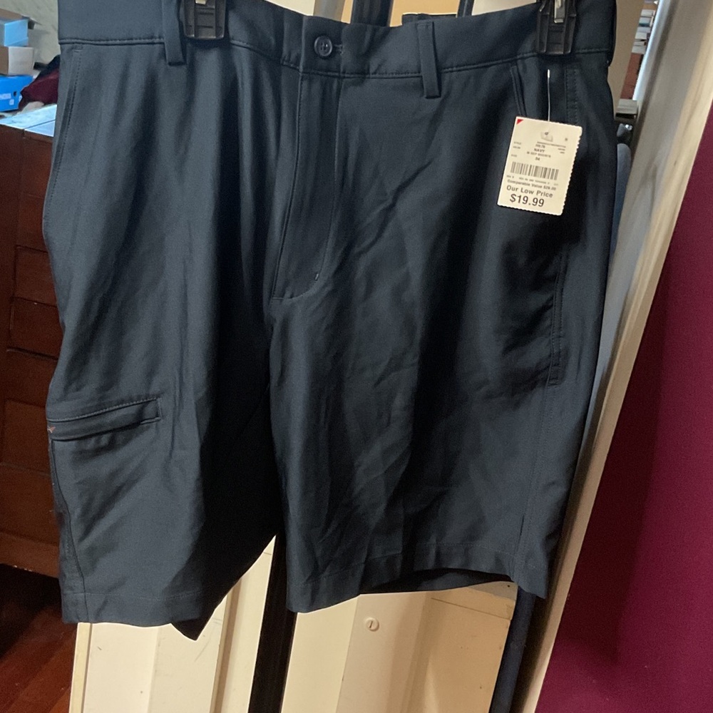 Women’s Navy Blue Cargo Shorts